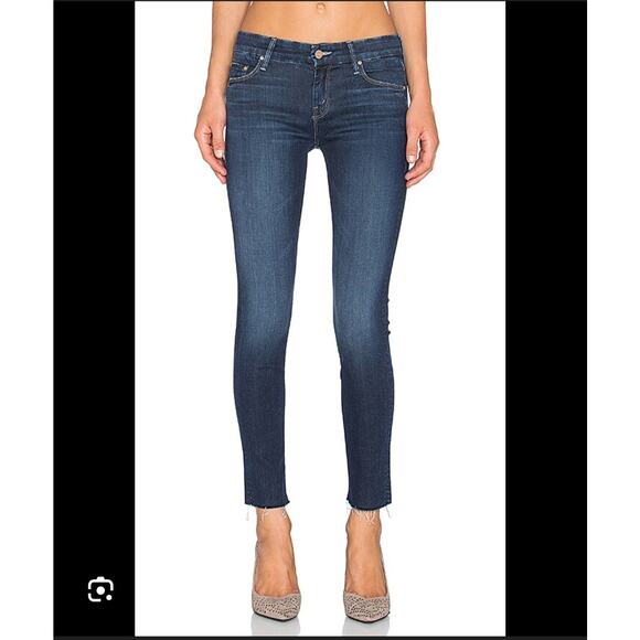Mother Denim Looker Ankle Fray Women's Jeans in No Play Size: 24 - Picture 1 of 8
